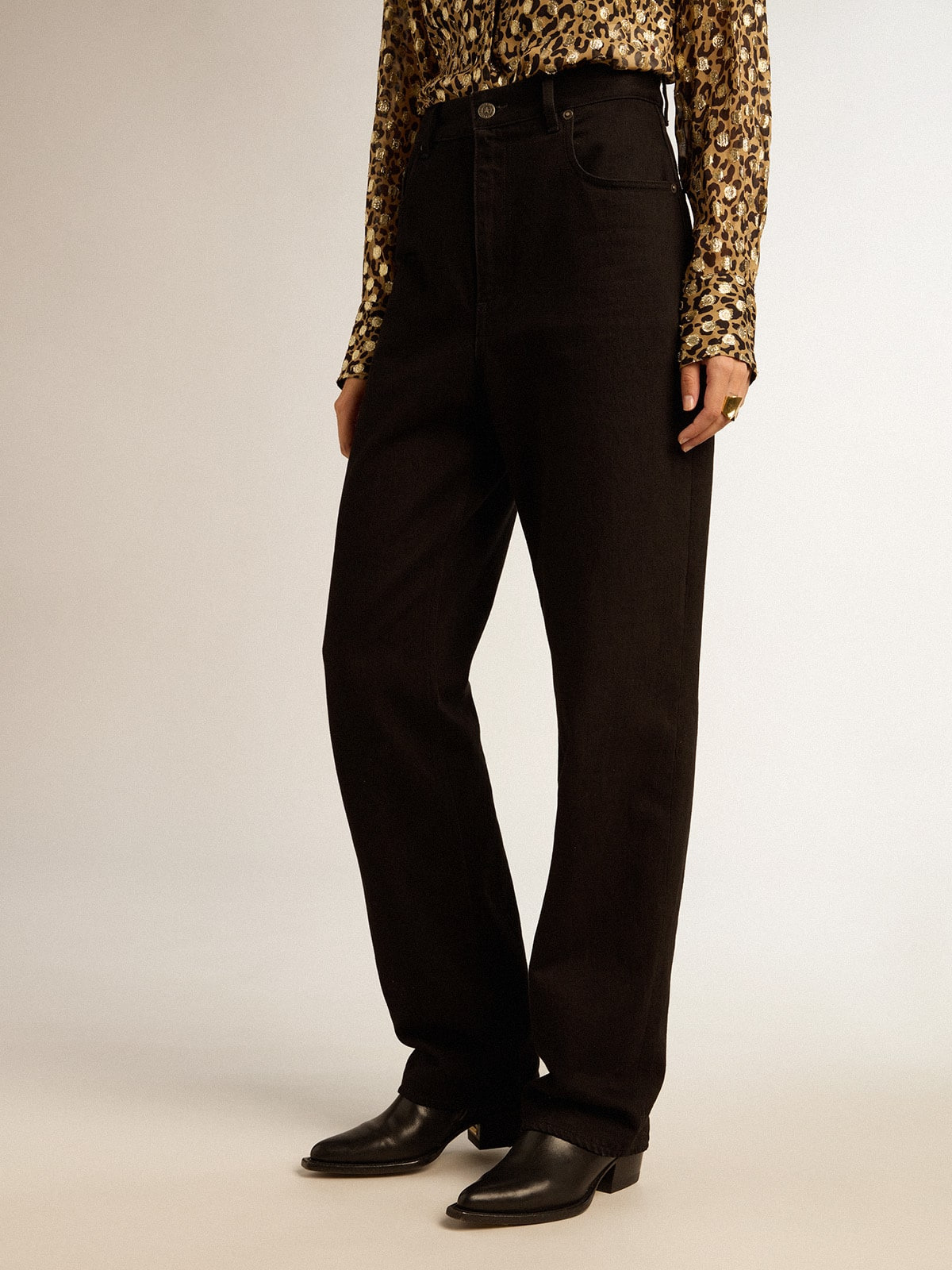 Women's black jeans - 2