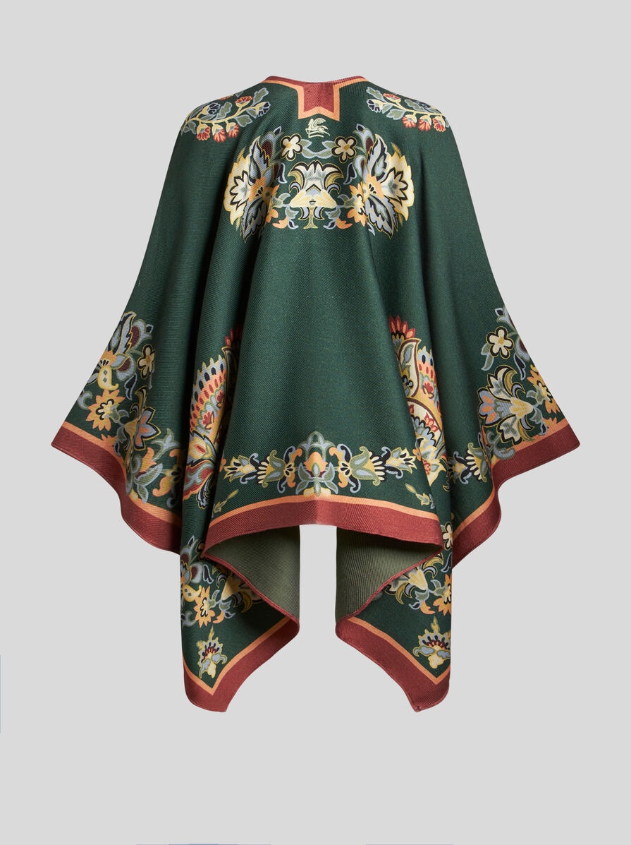 FLORAL PAISLEY CAPE - 5