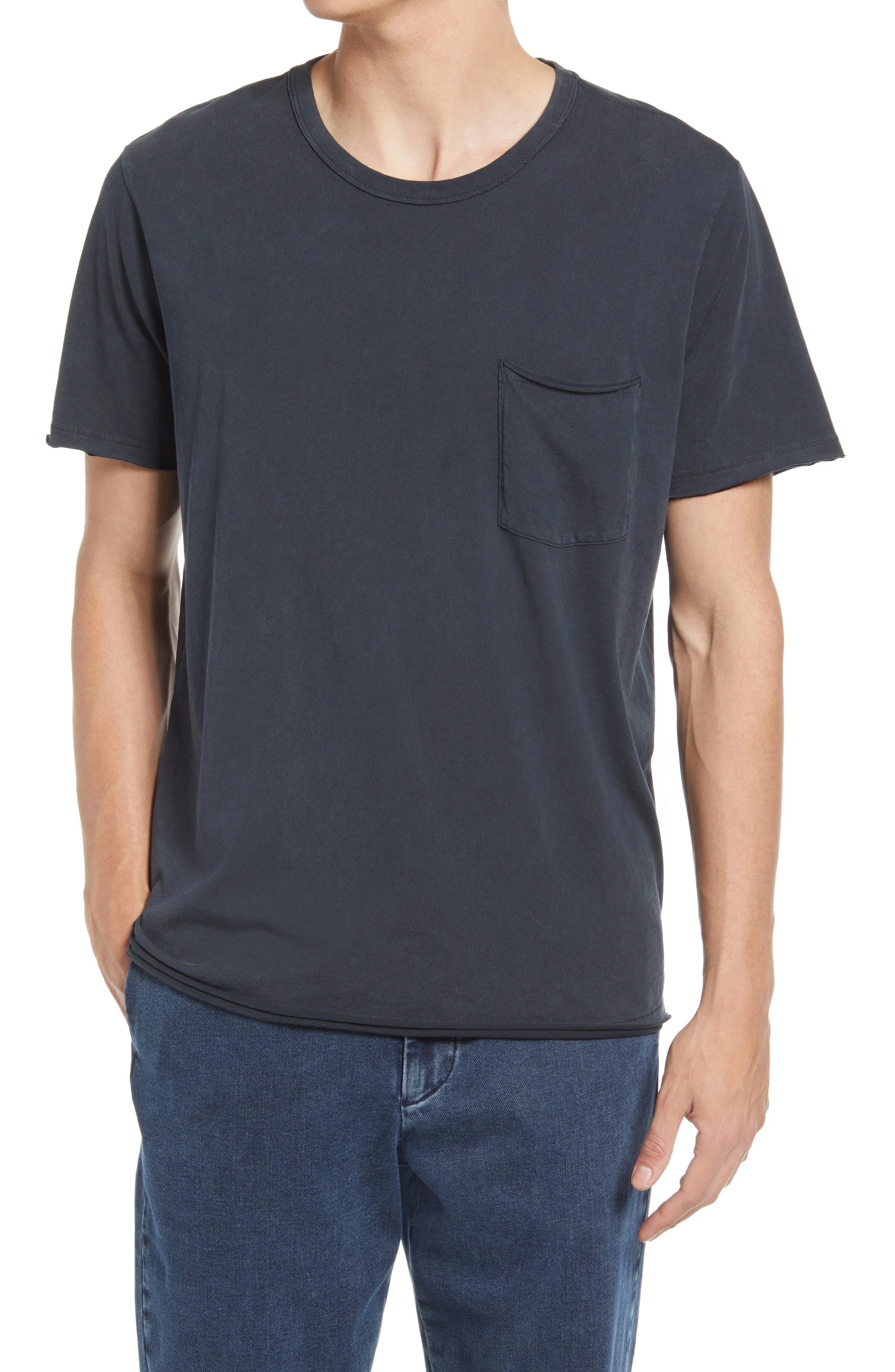 Miles Organic Cotton Pocket T-Shirt - 1