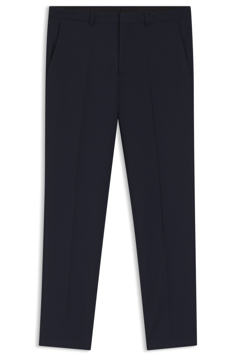 EXTRA-SLIM-FIT TROUSERS IN A WOOL BLEND 1