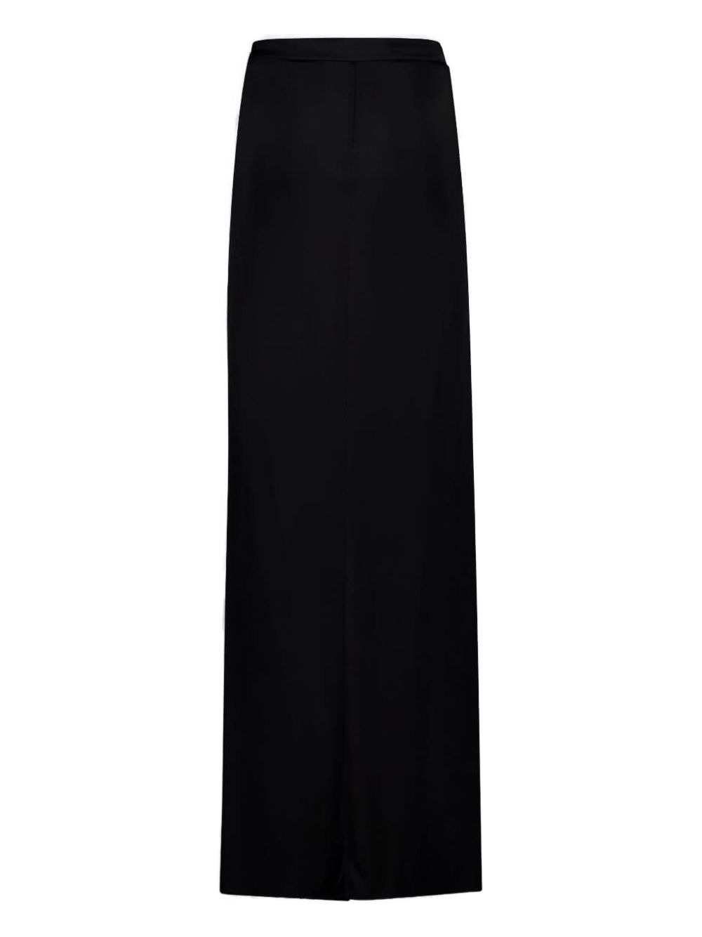 draped gathered maxi skirt - 2
