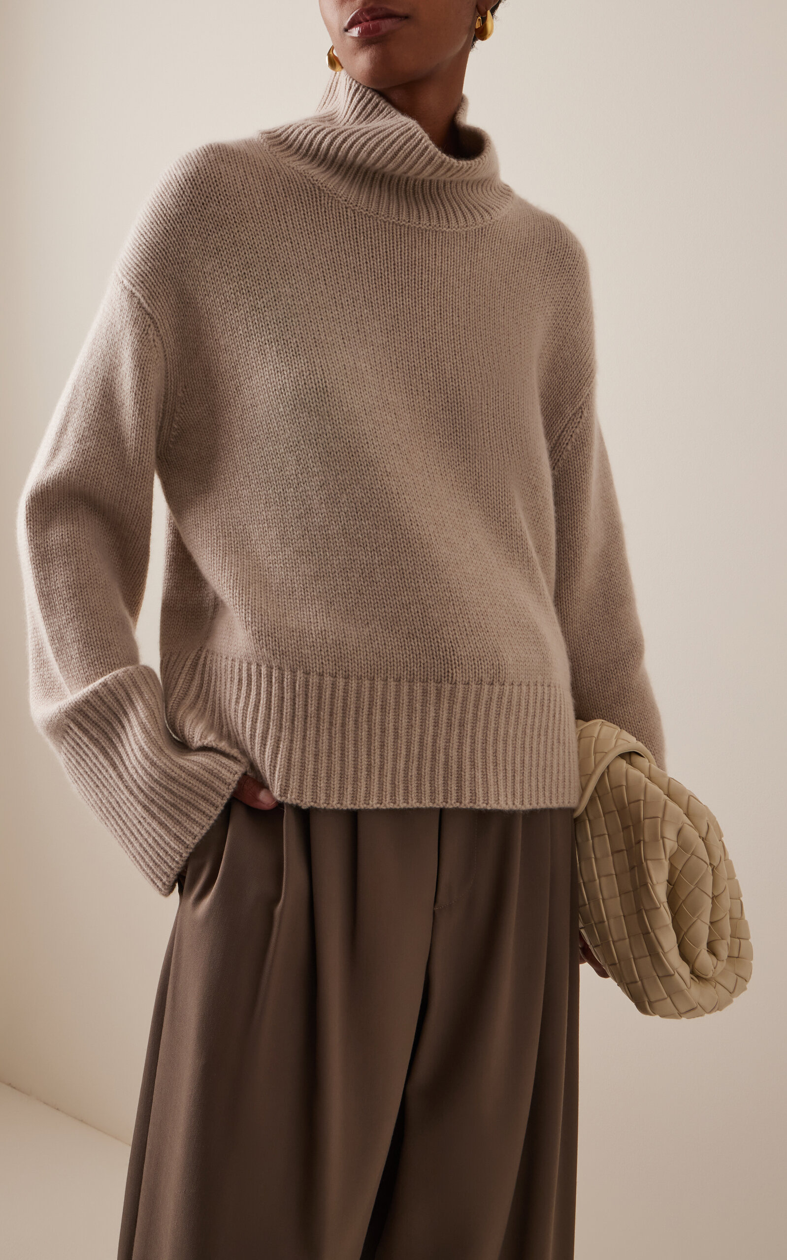Fleur Cashmere Sweater neutral - 3