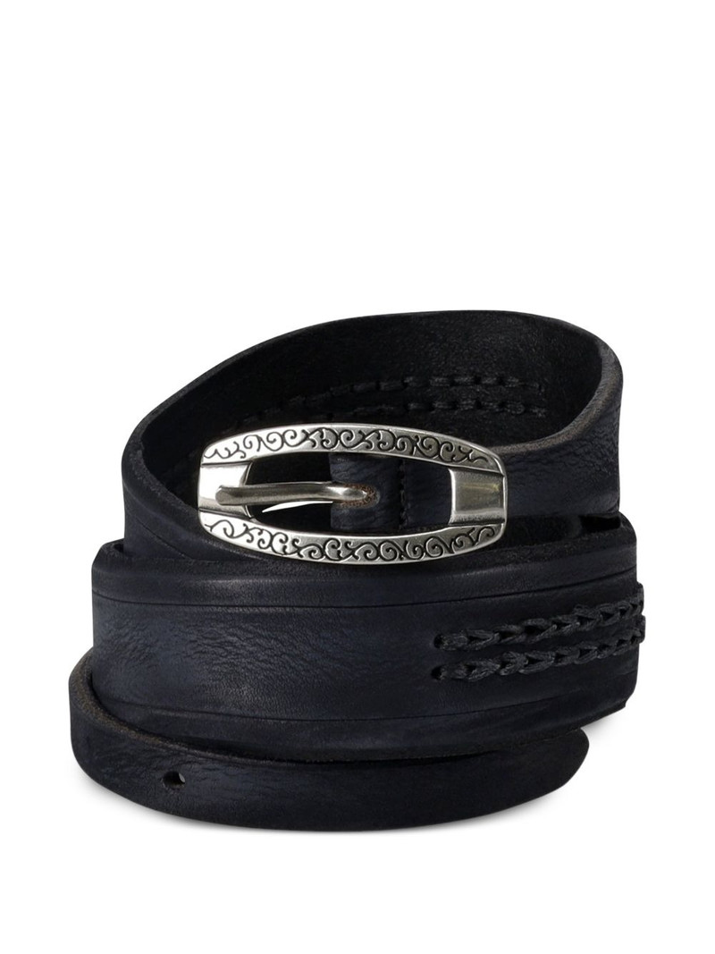 FORTELA Che oval-buckle belt outlook