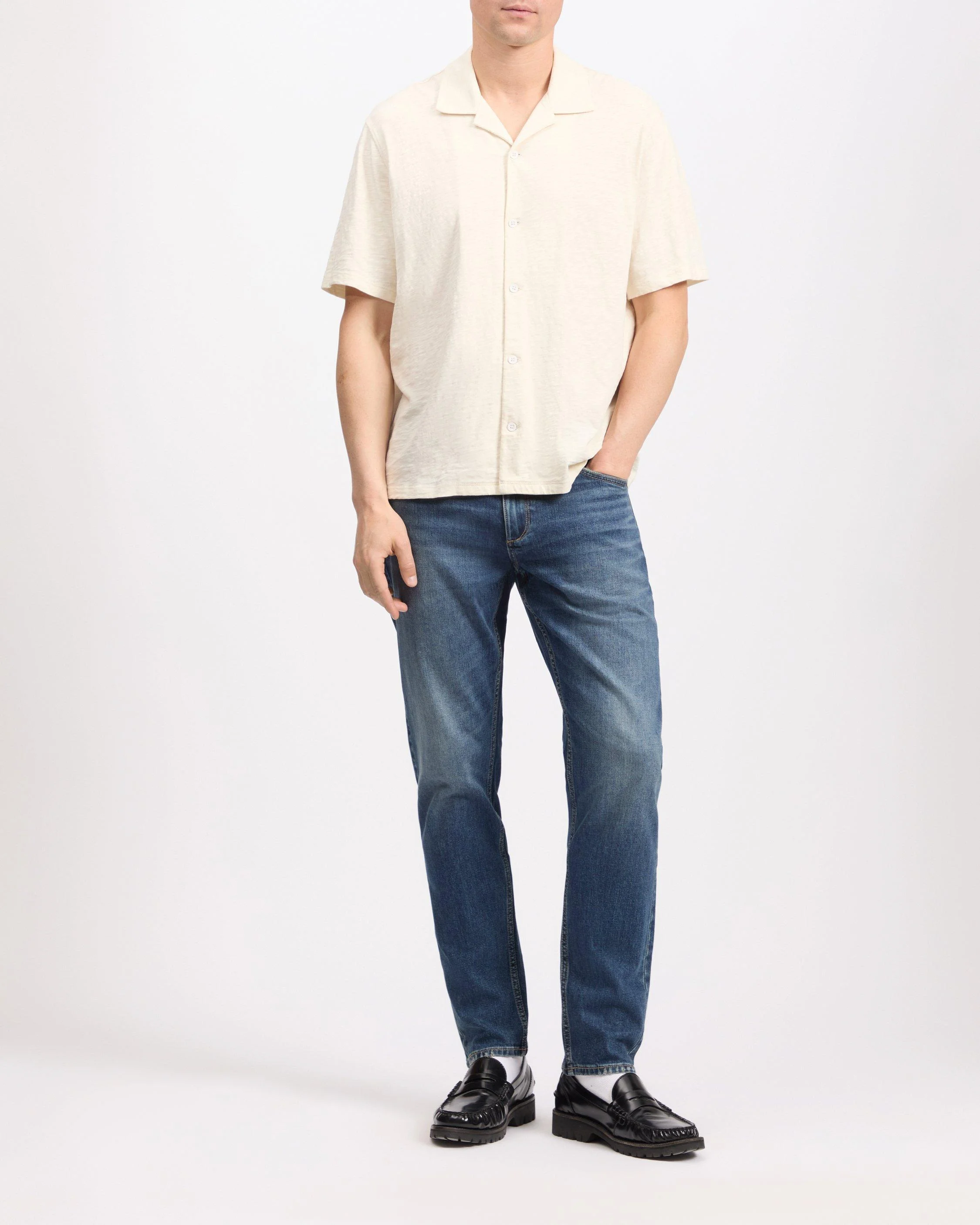 rb Fit 3 Athletic Jean Mid-Rise in Authentic Stretch Denim - 1