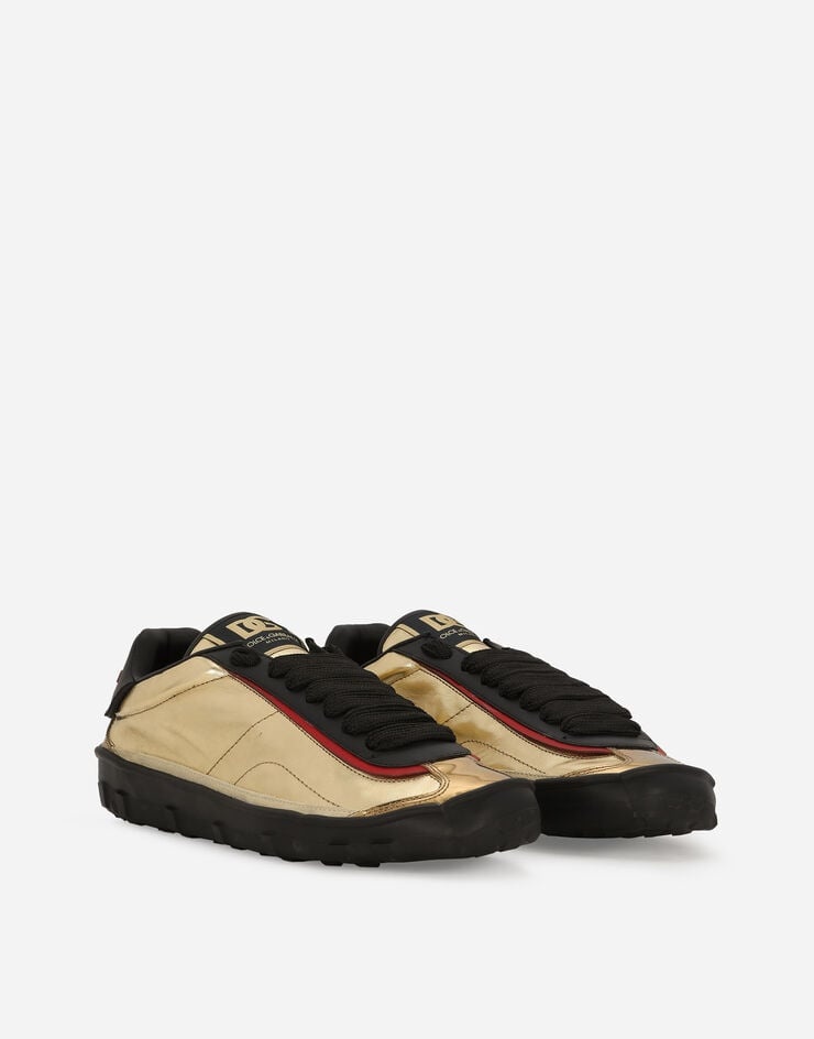 Mixed-material Old Runner sneakers - 3