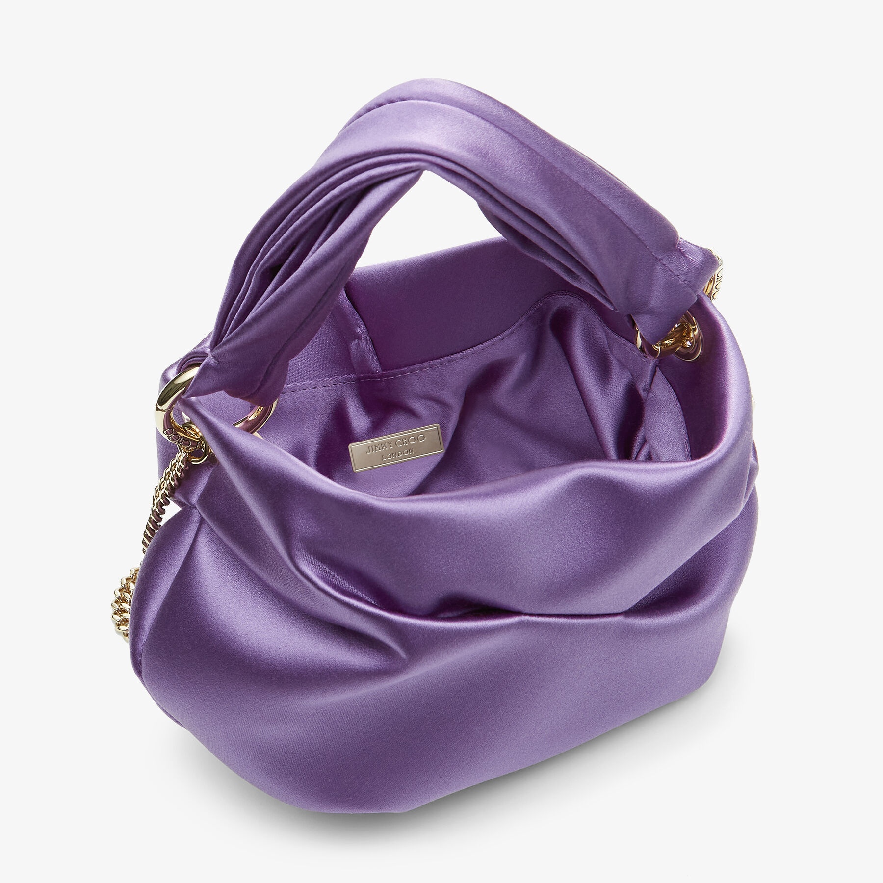 Bonny
Wisteria Satin Bag with Twisted Handle - 4