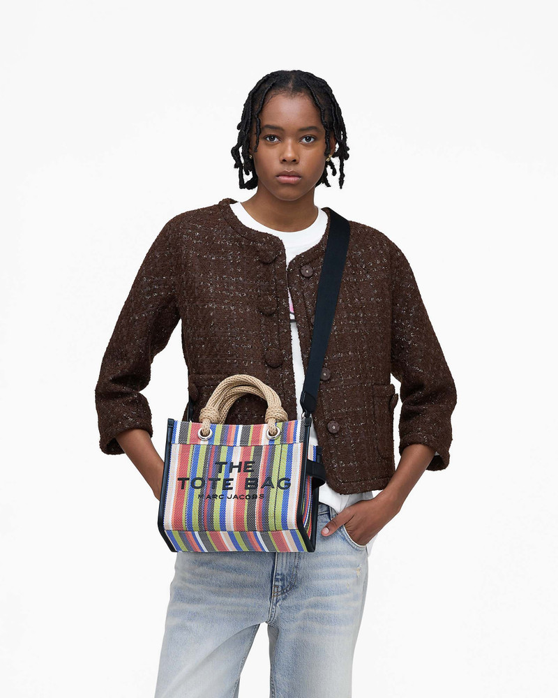 Marc Jacobs THE STRIPE MESH SMALL TOTE BAG outlook