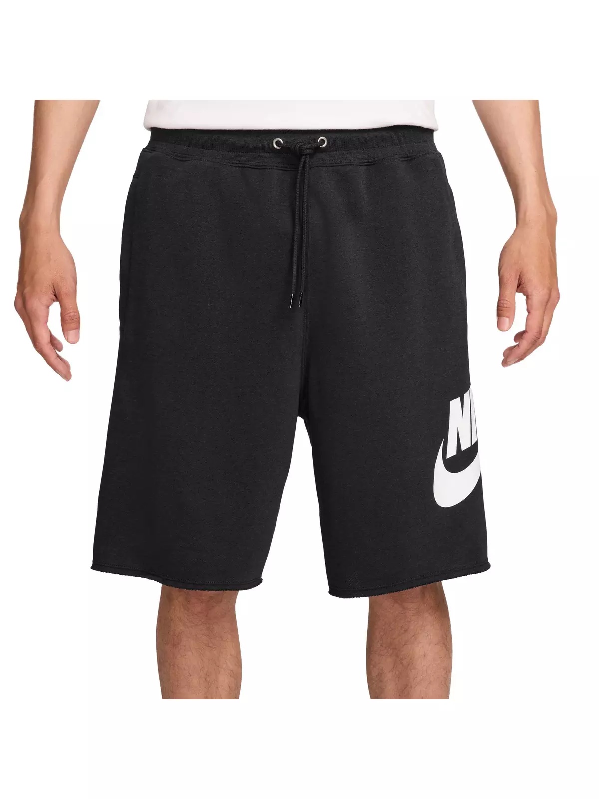 Men's Club French Terry Alumni Shorts-Black - 1