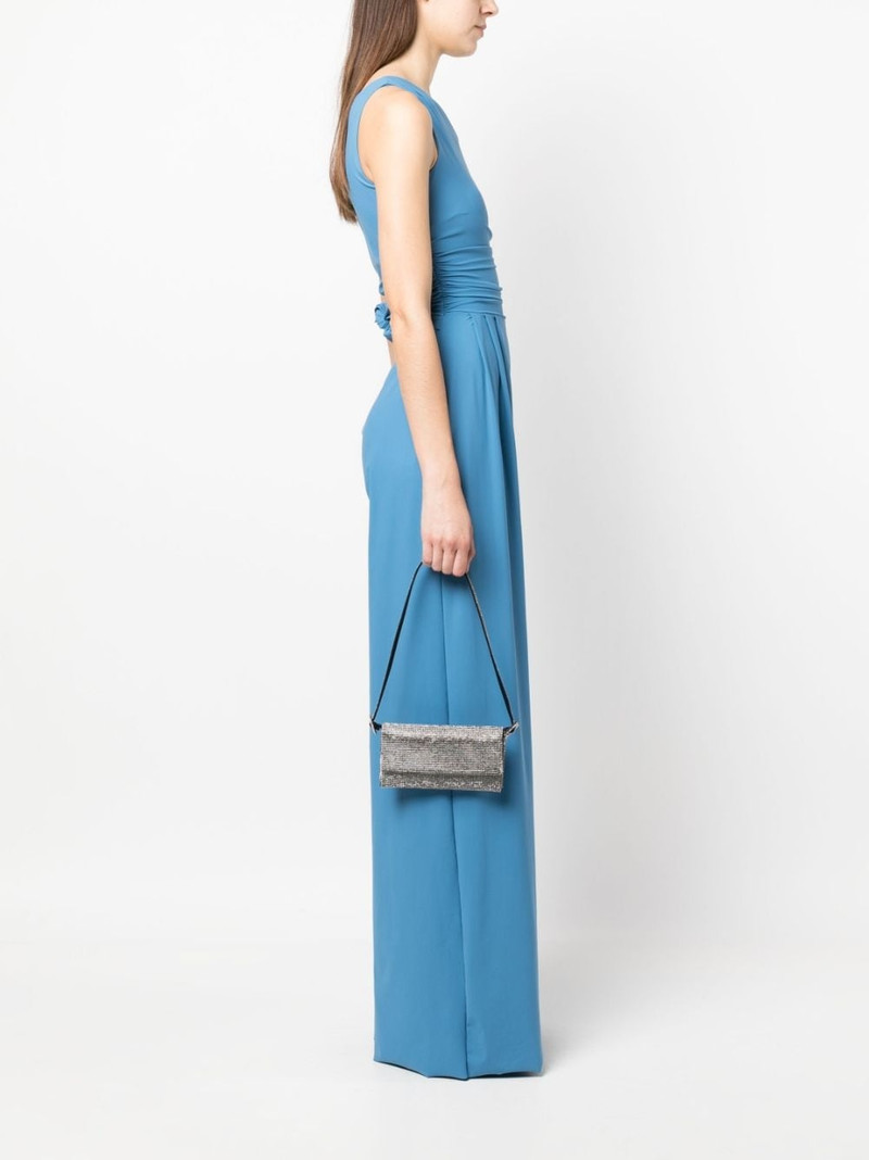 BENEDETTA BRUZZICHES Vittissima rhinestone shoulder bag outlook