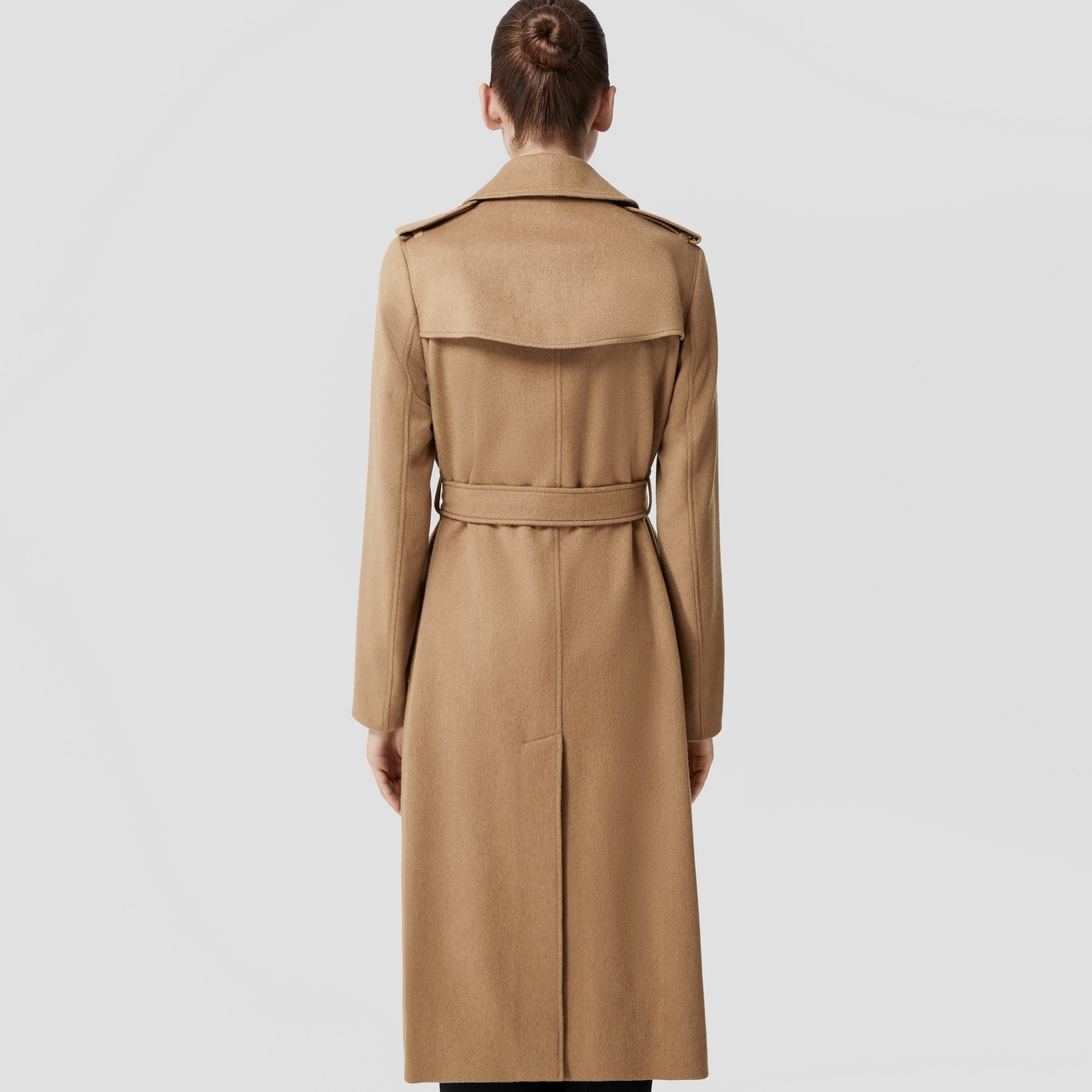 Burberry's cashmere　coat 9 beige Burberry Cashmere Kensington Trench Coat | REVERSIBLE