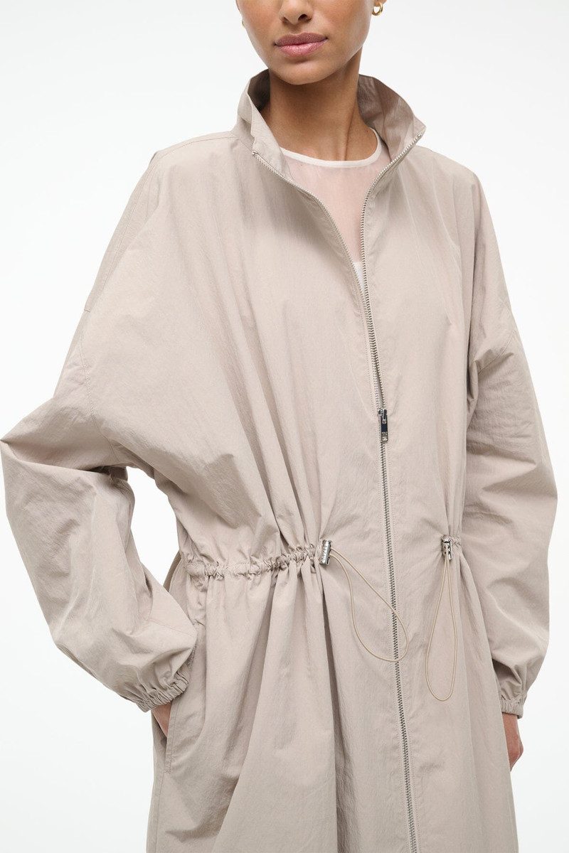 STAUD QUINN COAT FAWN 3