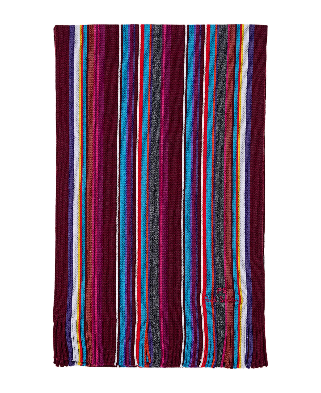 Men Scarf Ps Multcol Strp - 1