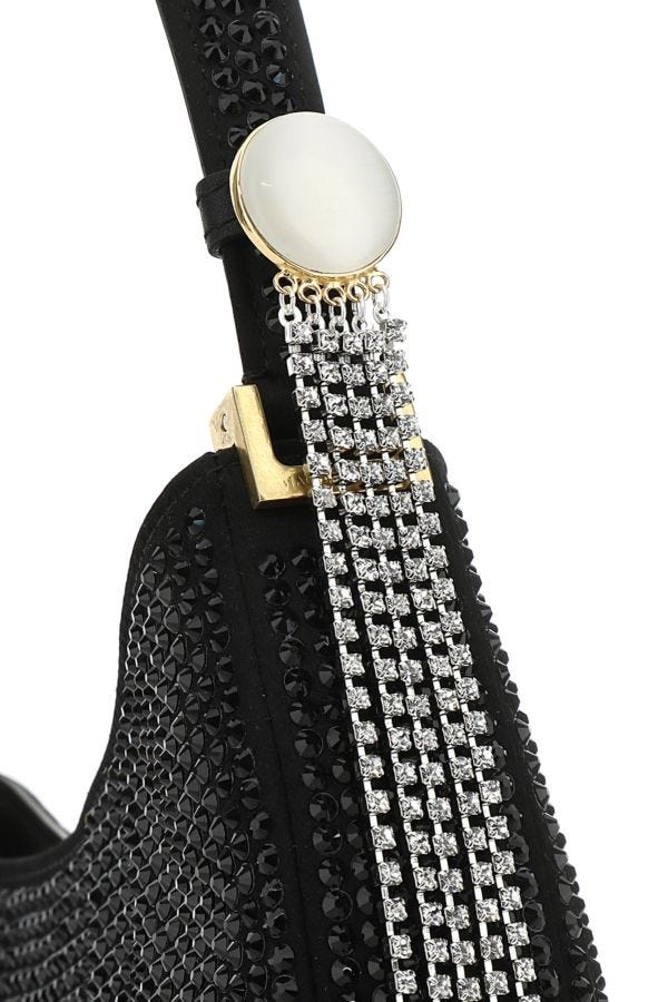 Embellished leather Vesna handbag - 4