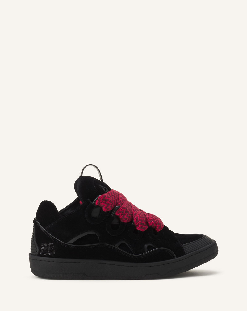 CURB SNEAKERS IN VELVET 1