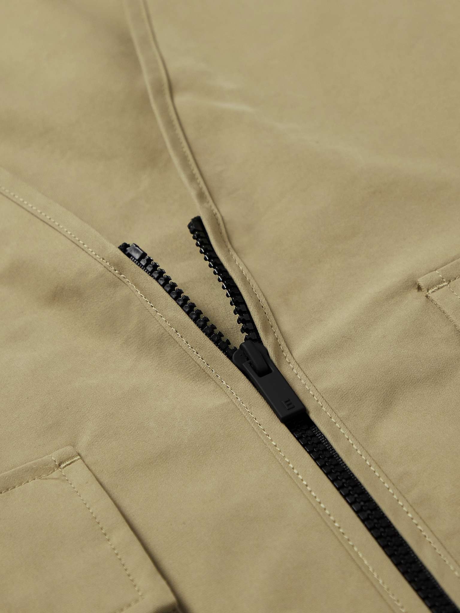 Logo-Appliquéd Cotton-Blend Twill Gilet - 5