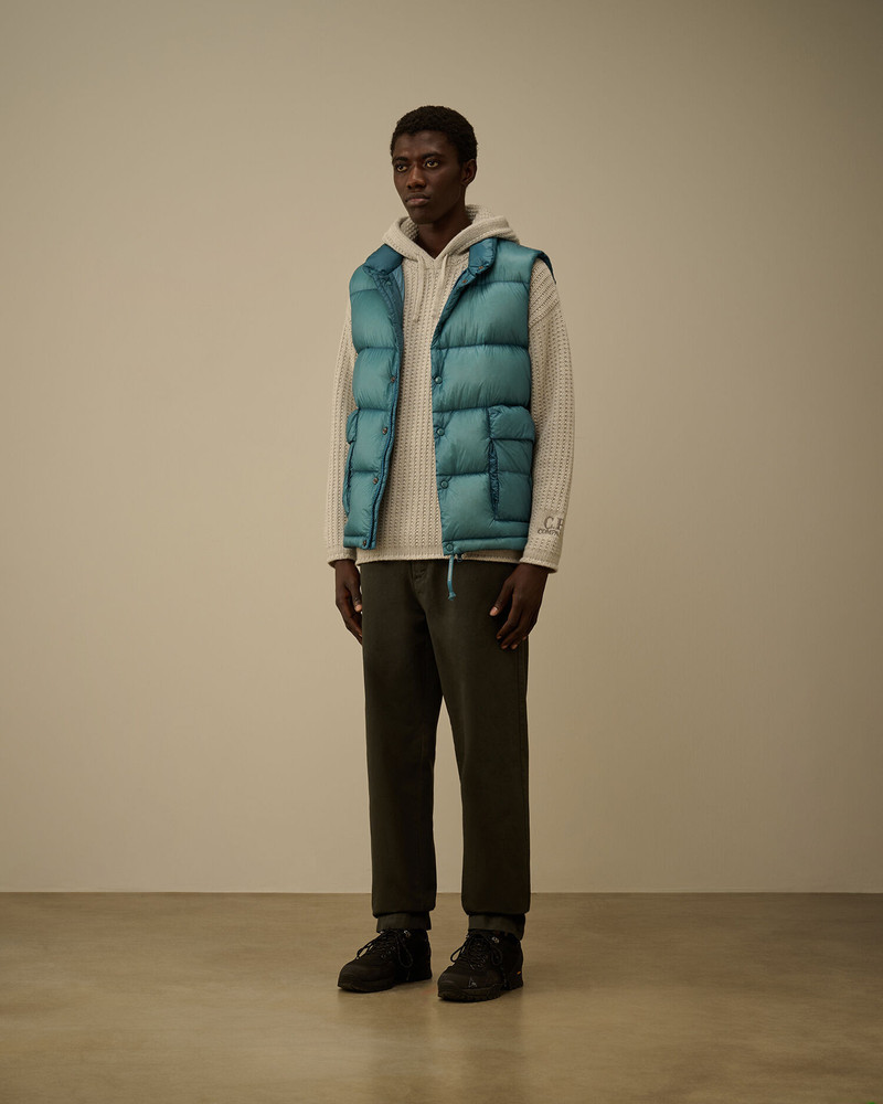 C.P. Company D.D. Shell Down Gilet outlook