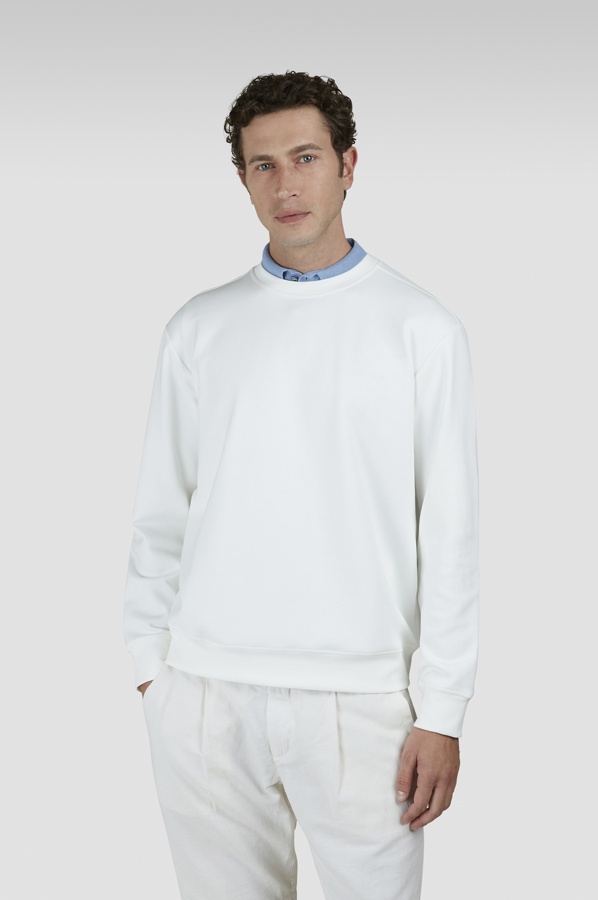 X-SOFT SWEATSHIRT WITH MAXI SHARKS PRINT - 7