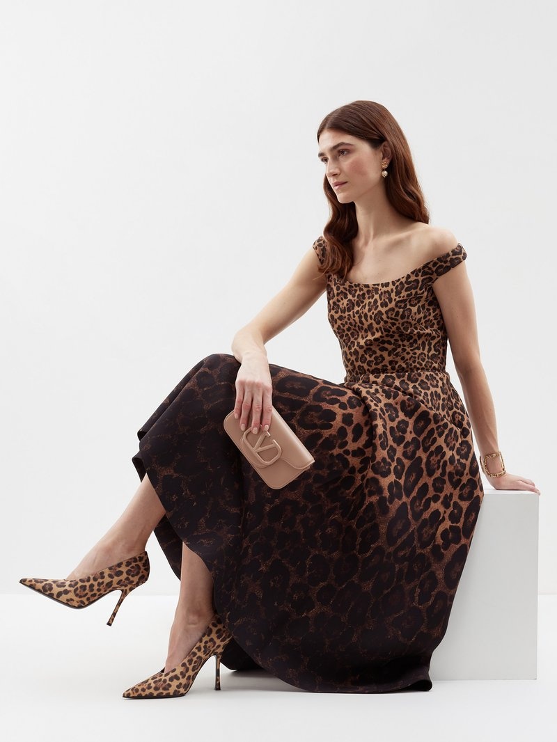 Nite-Out leopard-print pumps