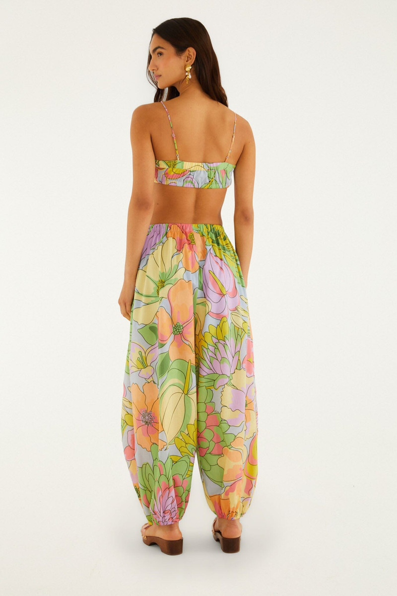Multicolor Spring Affair Organic Cotton Balloon Pants 3