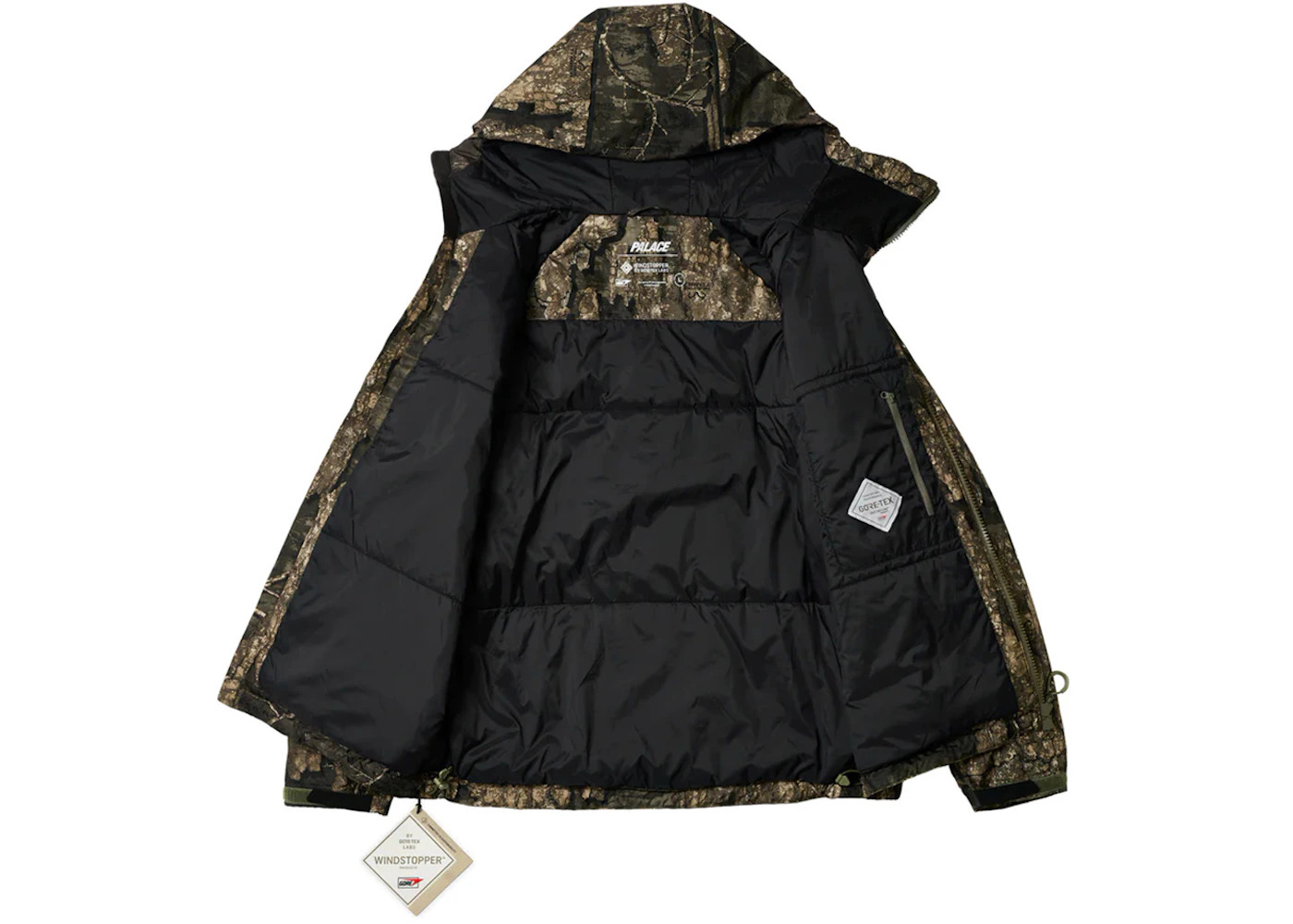 Palace GORE-TEX Windstopper Mask Jacket Realtree Timber - 2