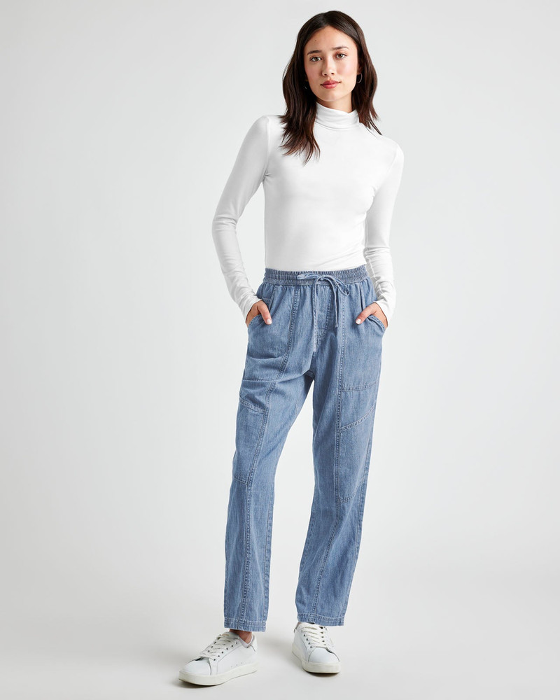 Bamboo Blend Long Sleeve Turtleneck 3