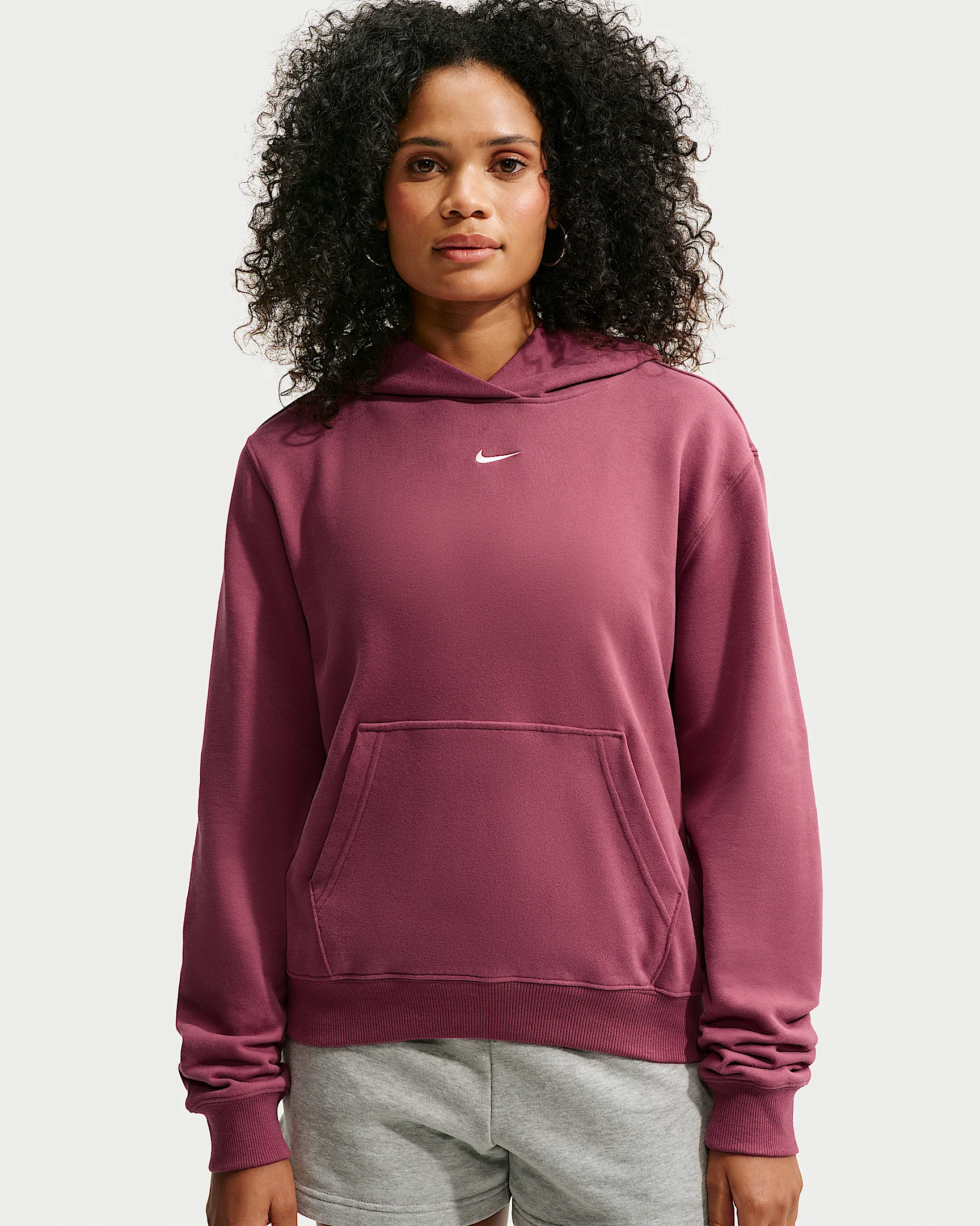 Nike Studio Fleece Lightweight Women's Pullover Hoodie - 1