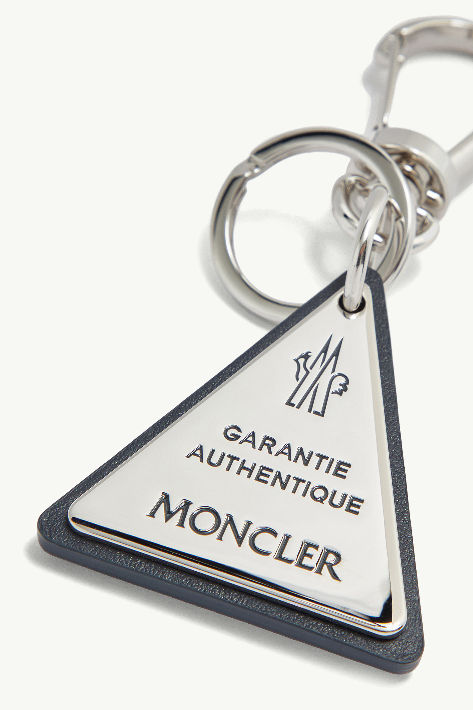 Logo Leather Key Ring - 4