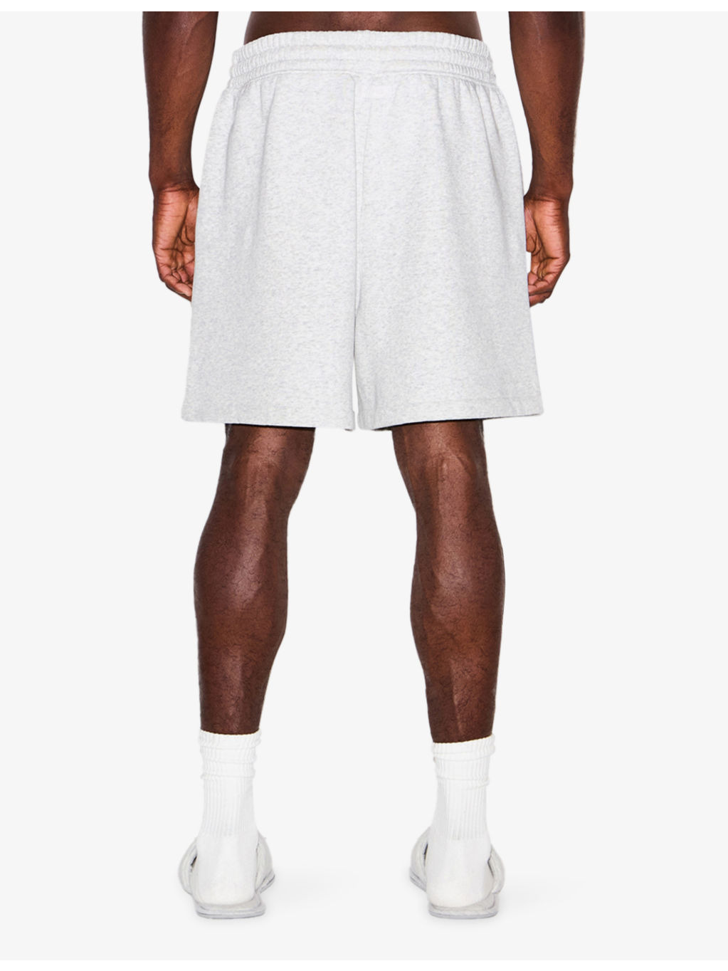 Fleece Lounge Relaxed Cotton-Jersey Shorts - 4