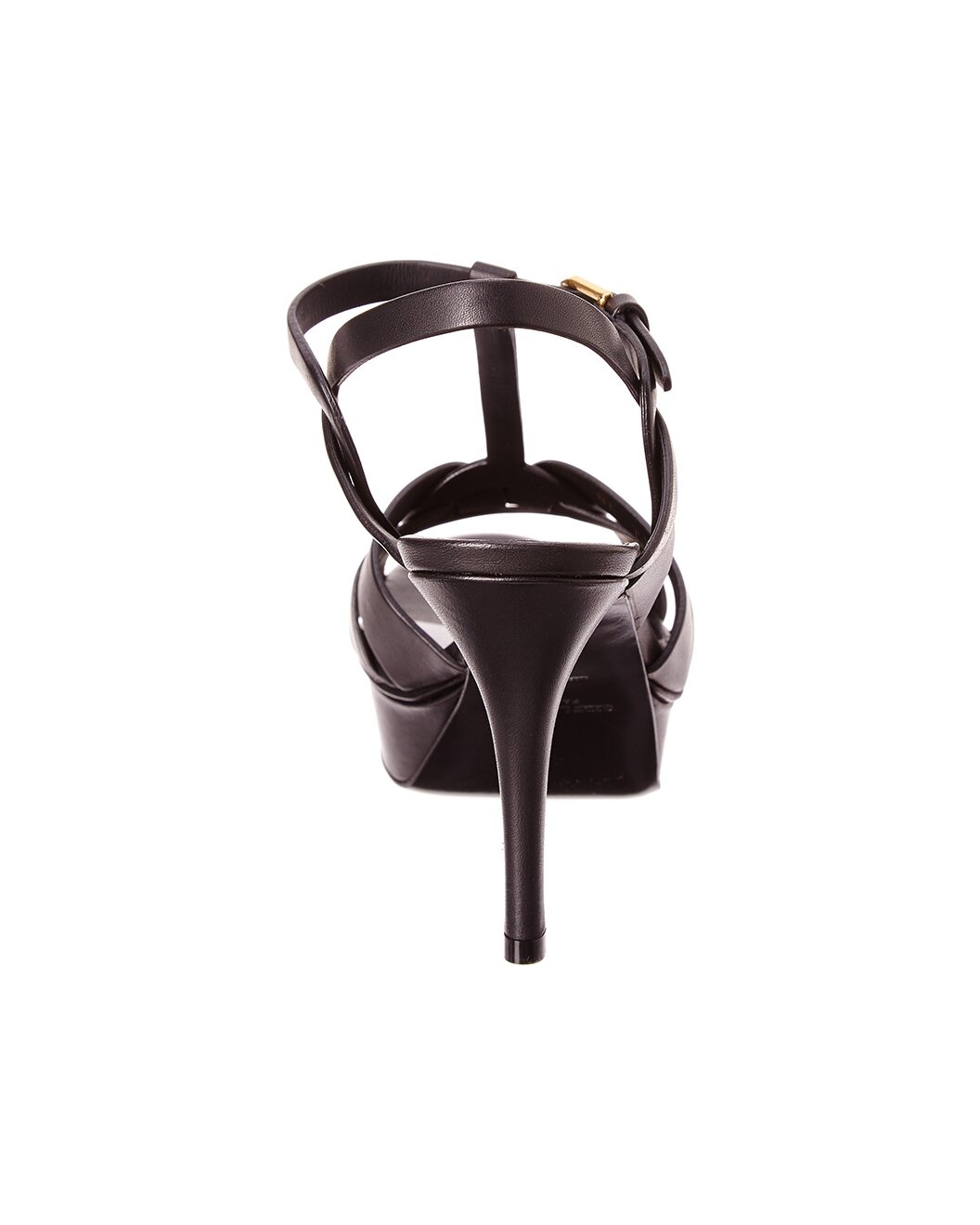 Saint Laurent Tribute 75 Leather Platform Sandal - 3