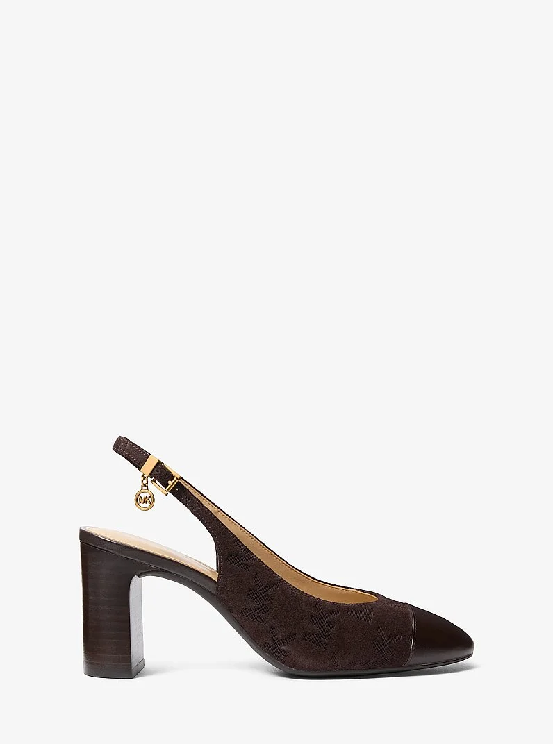 Piper Flex Suede Slingback Pump - 1