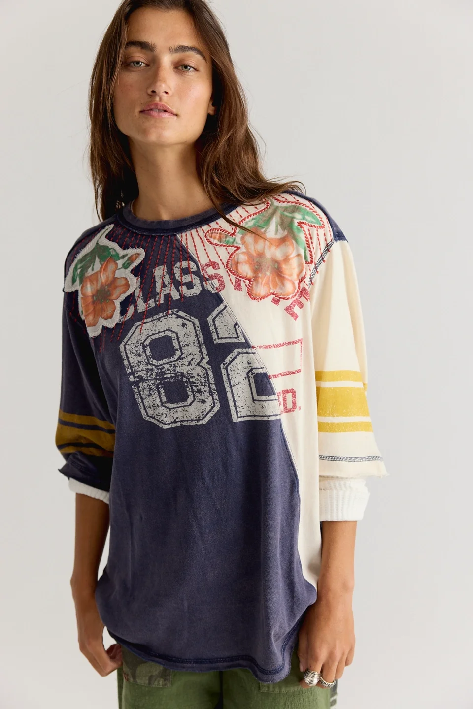 We The Free Nagi Oversized Graphic Tee - 1