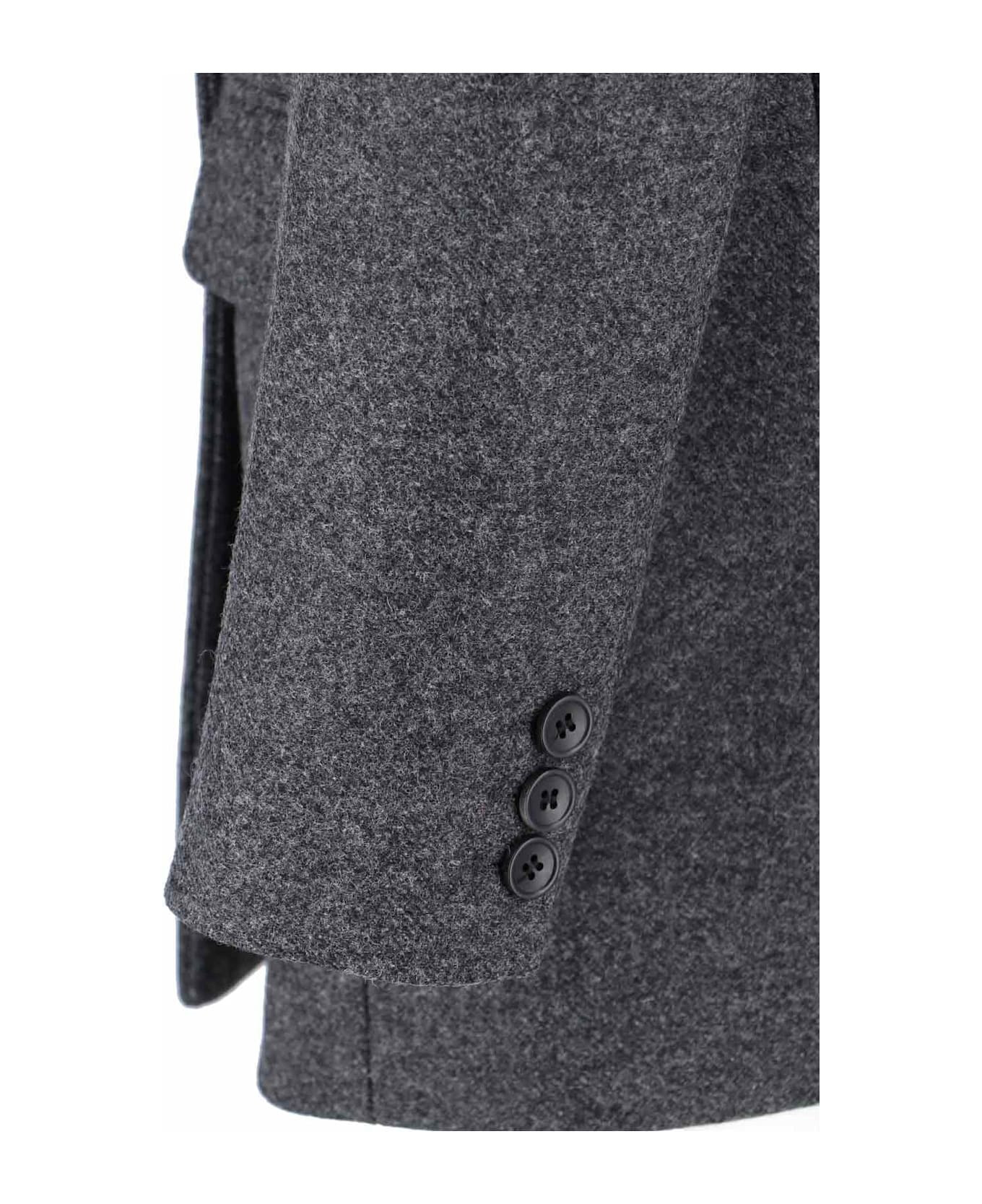 Double-breasted Coat - 3