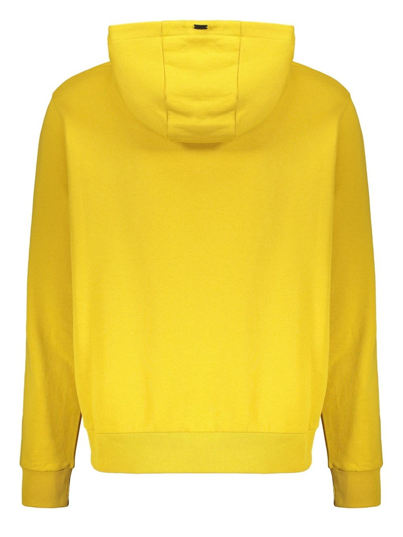 Herno logo-embroidered hoodie outlook