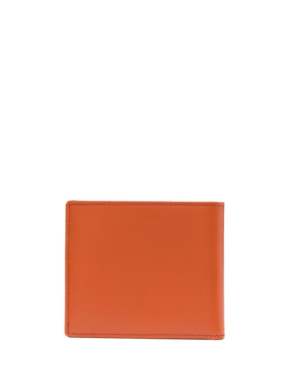 logo-plaque folding wallet - 2