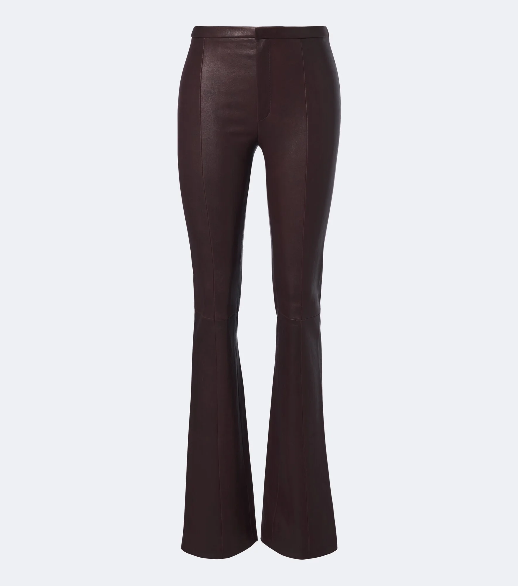 Icham leather flared pants - 1