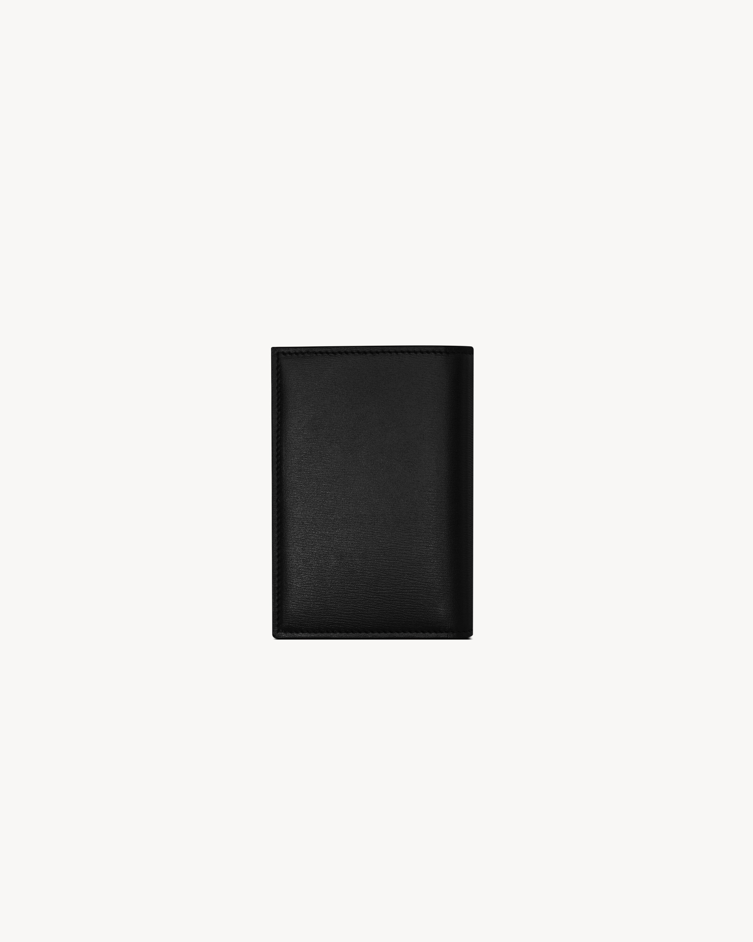 TINY CASSANDRE CREDIT CARD WALLET IN SHINY LEATHER - 2