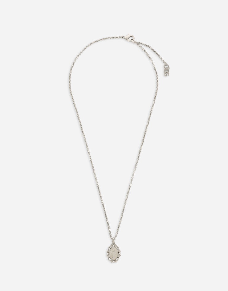 Pendant necklace with crystals - 1