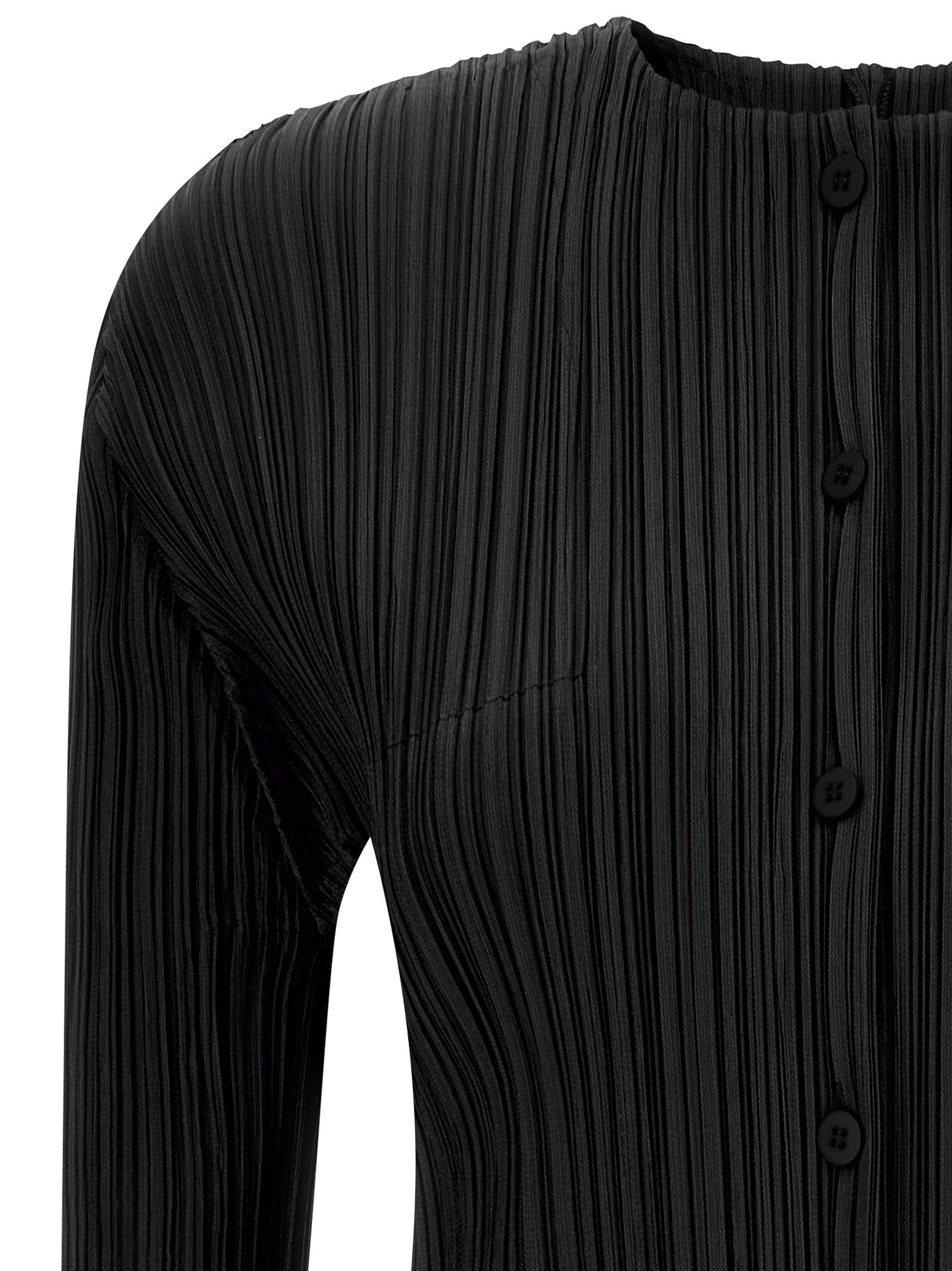 Pleats Please Issey Miyake Women 'Monthly Colors: August' Cardigan - 3