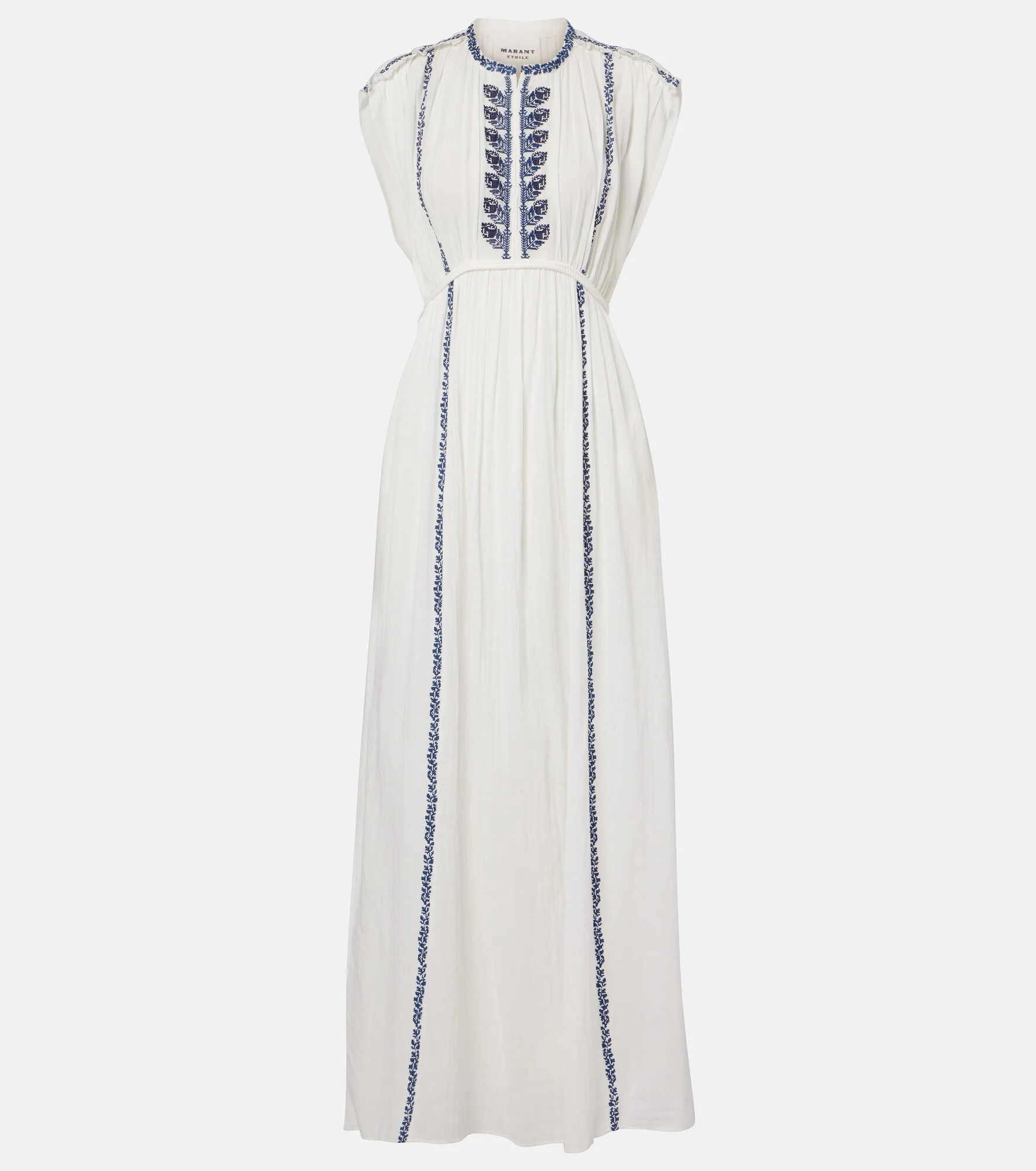 Liviane embroidered cotton maxi dress - 1