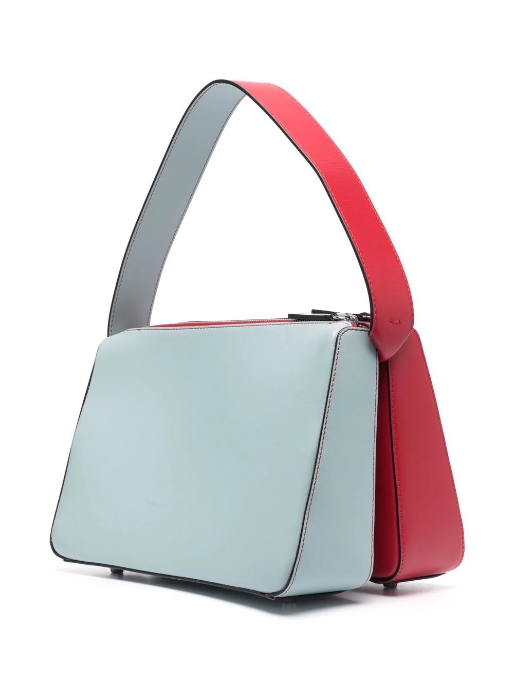 two-tone shoulder bag - 3