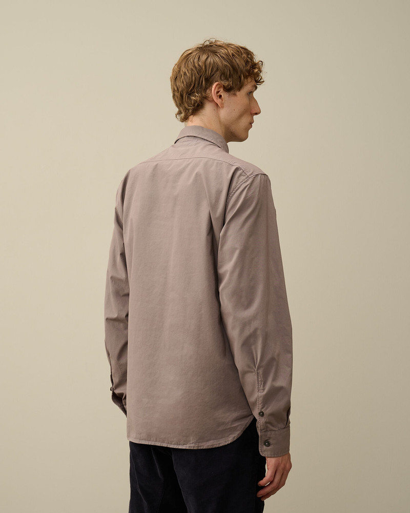 Organic Gabardine Buttoned Lens Shirt 3