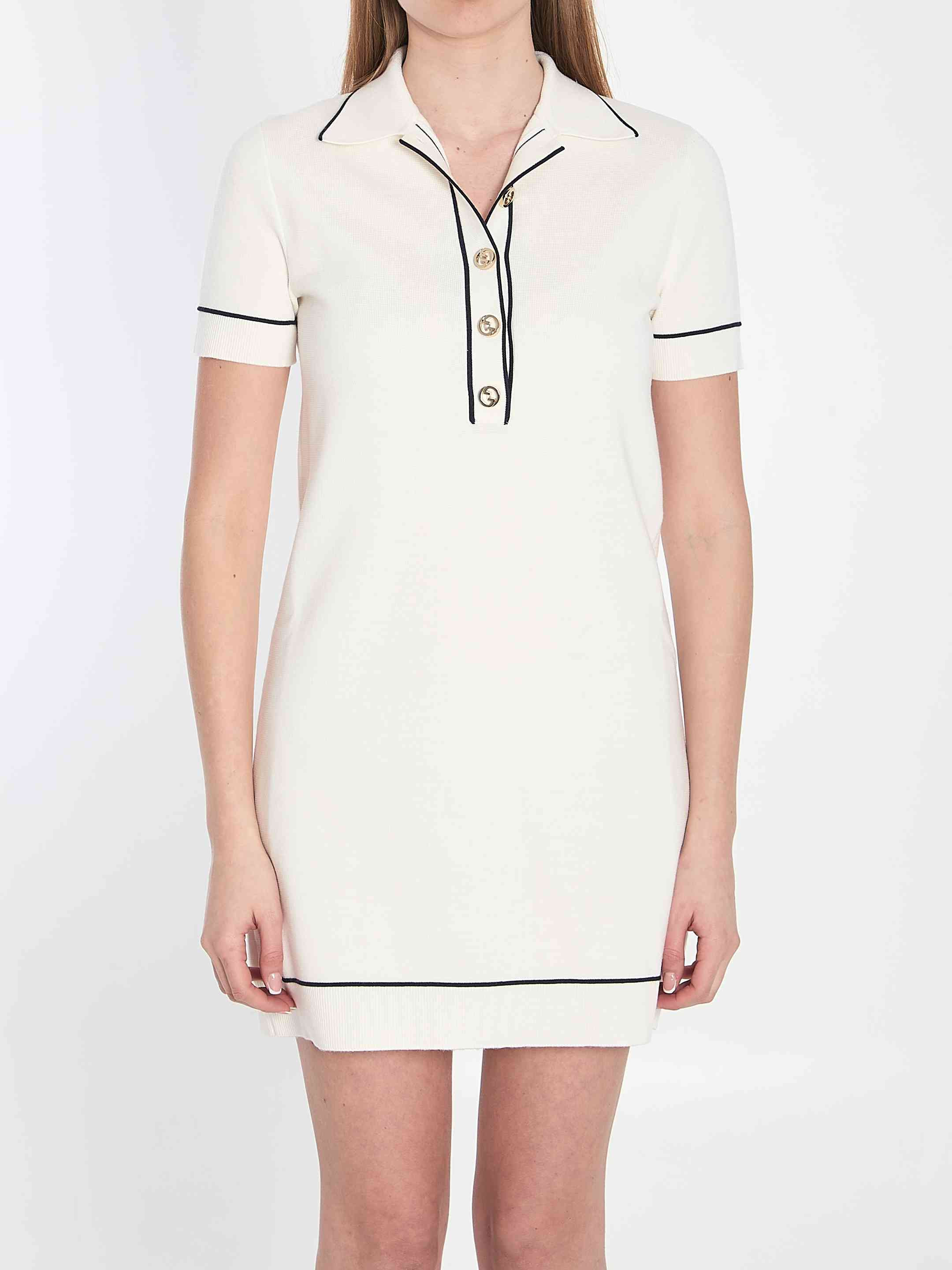 Gucci Women Polo Mini Dress - 1