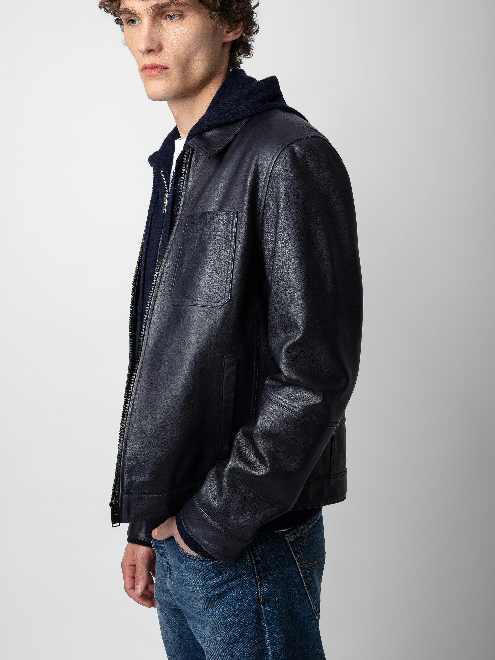 Lasso Leather Jacket - 5