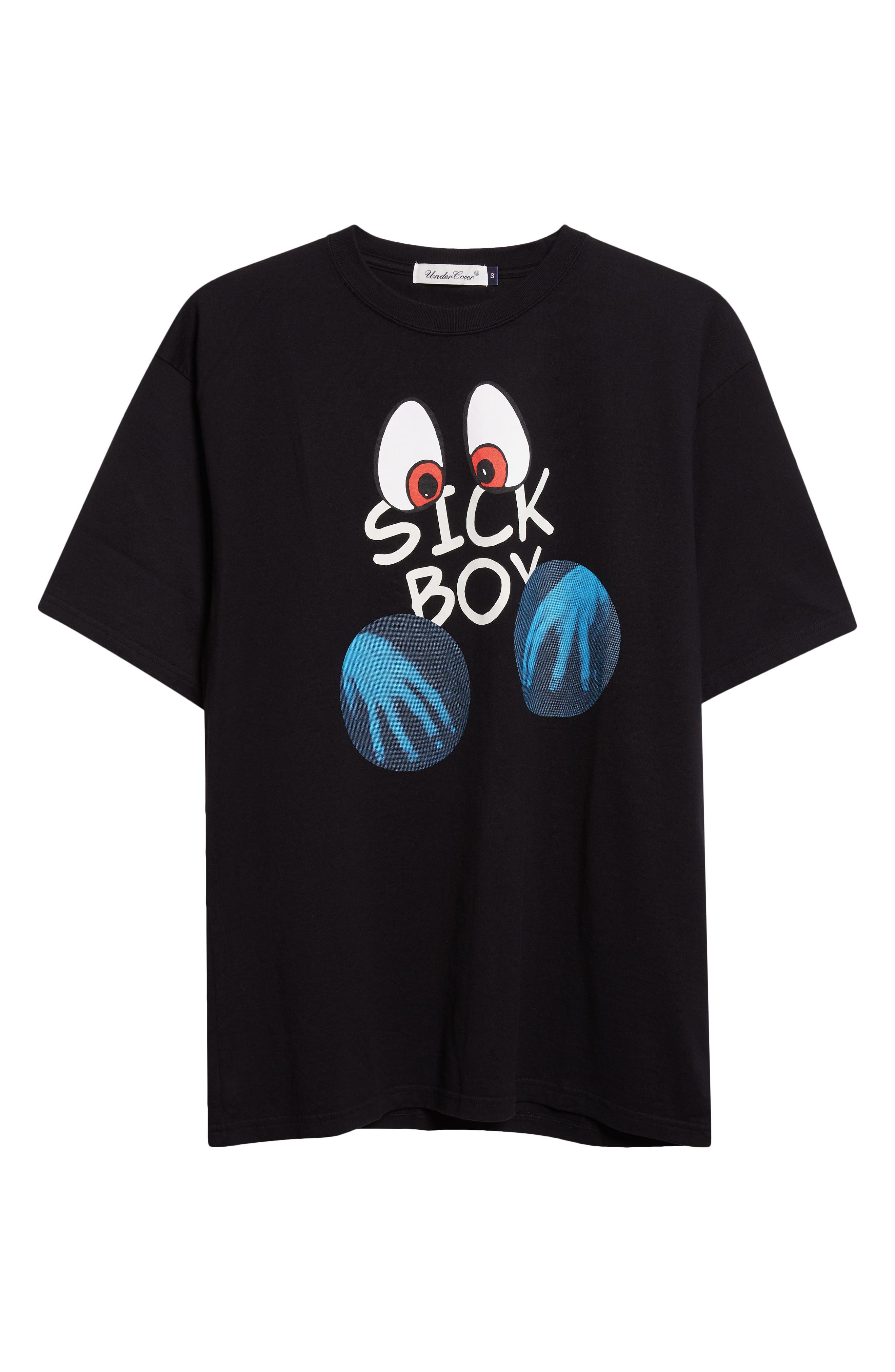 Undercover Sick Boy Graphic T-Shirt in Black at Nordstrom - 5