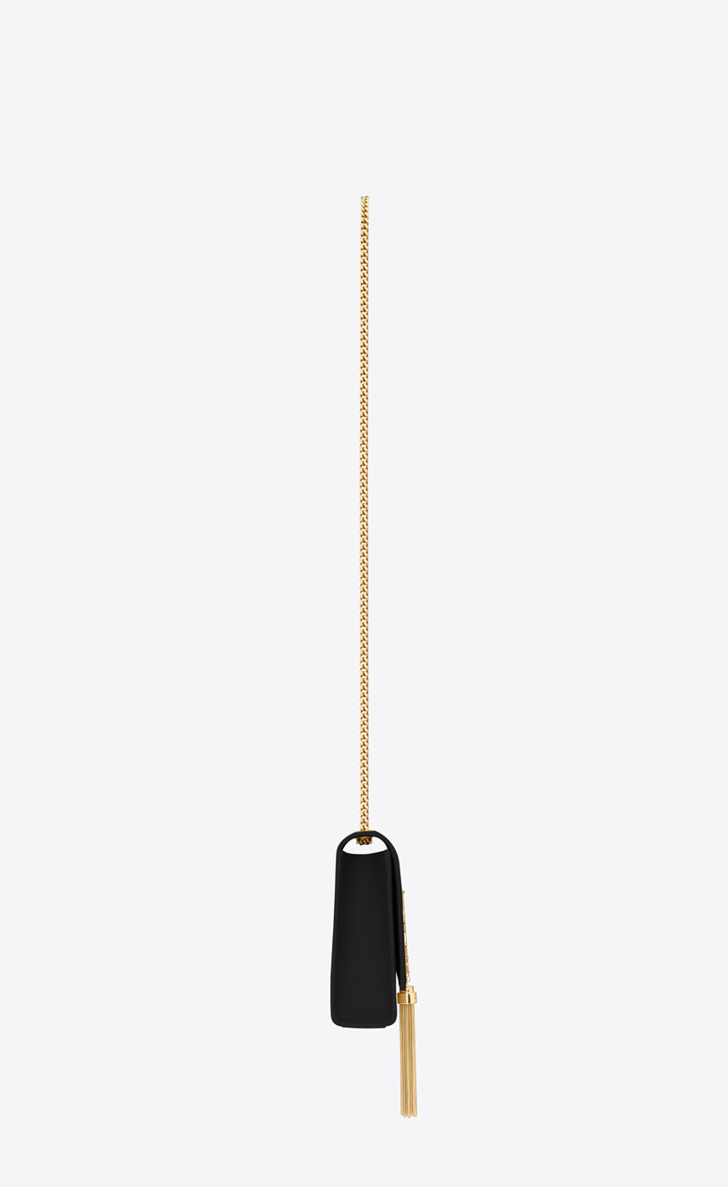 KATE MEDIUM TASSEL IN GRAIN DE POUDRE EMBOSSED LEATHER 3