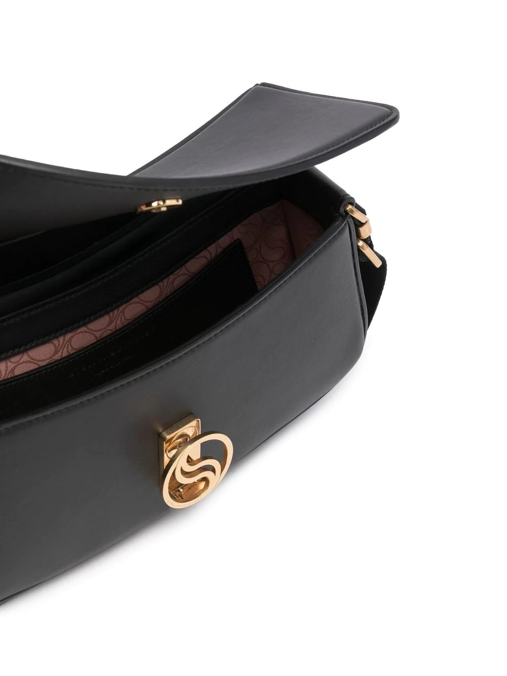 logo clasp flap shoulder bag - 5