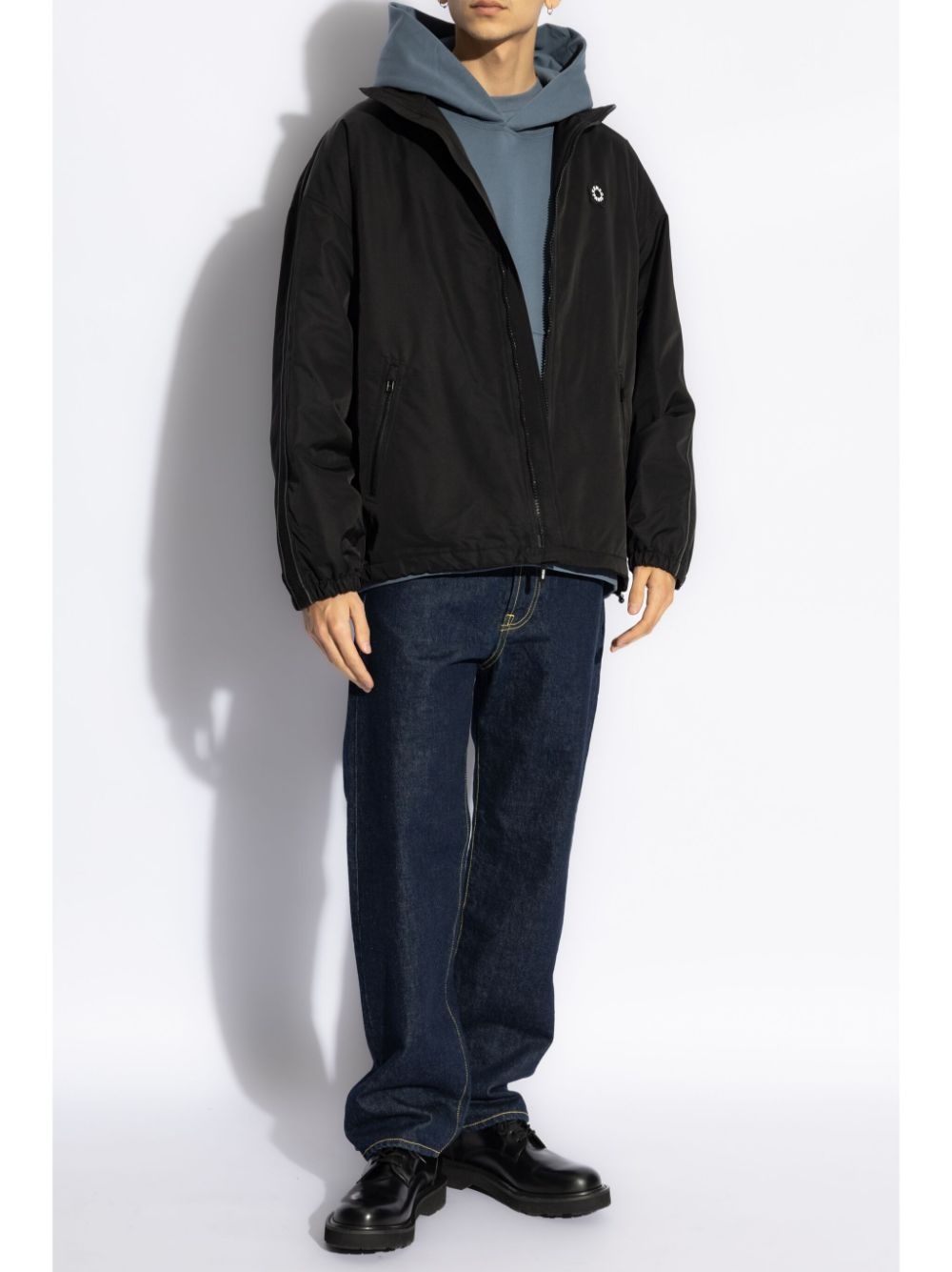 stand-up collar jacket - 2
