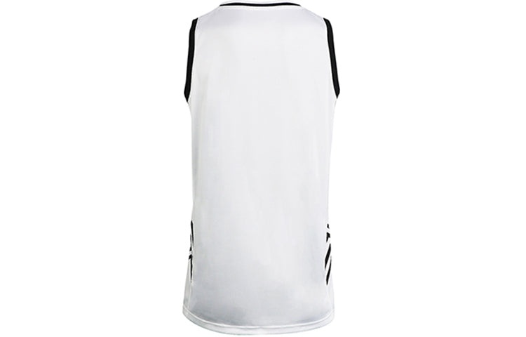 Under Armour Logo Basketball Jersey 'White Black' 21500104-100 - 2