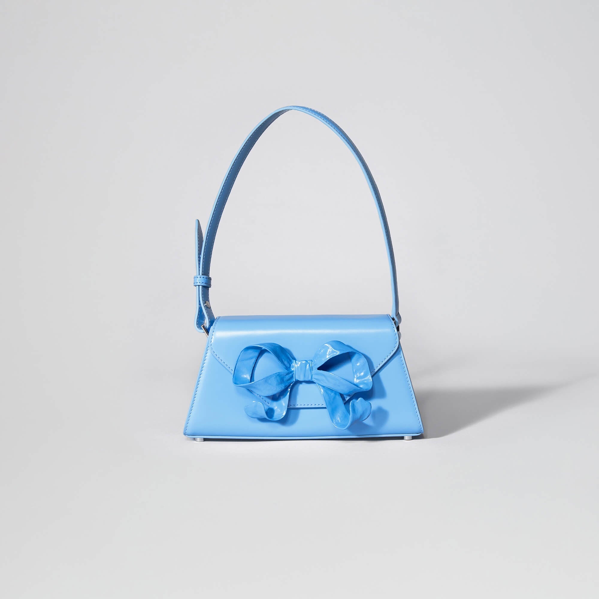 Blue Bow Mini Shoulder Bag 1