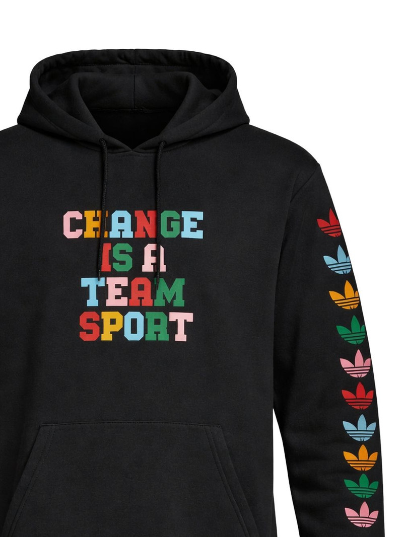 adidas logo-print hoodie outlook